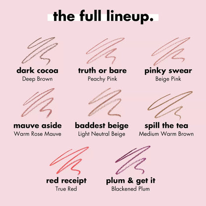 E.L.F. Cream Glide Lip Liner - 0.03Oz