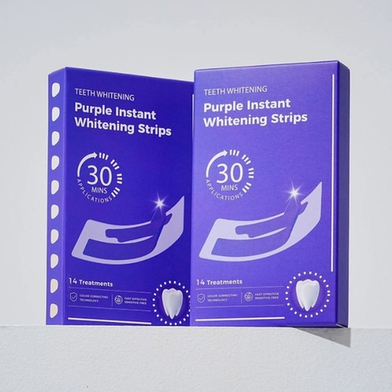 Hismile V34 Tooth Whitening Strips Teeth Whitening Strips, Purple Tooth Whiten-
